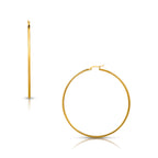 Laurette Medium Hoop Earring  | Gold and Silver