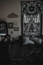 The Empress tarot card wall tapestry