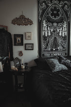 The Empress tarot card wall tapestry