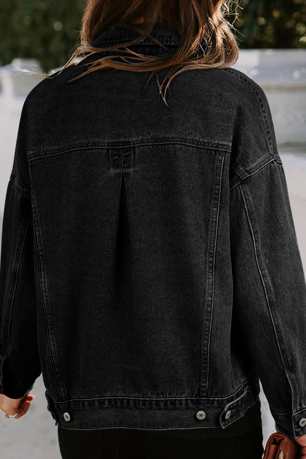 Down By The River Oversized Denim Jacket