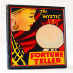 Fortune Telling Coaster Set, vintage fortune teller graphics (view 2)