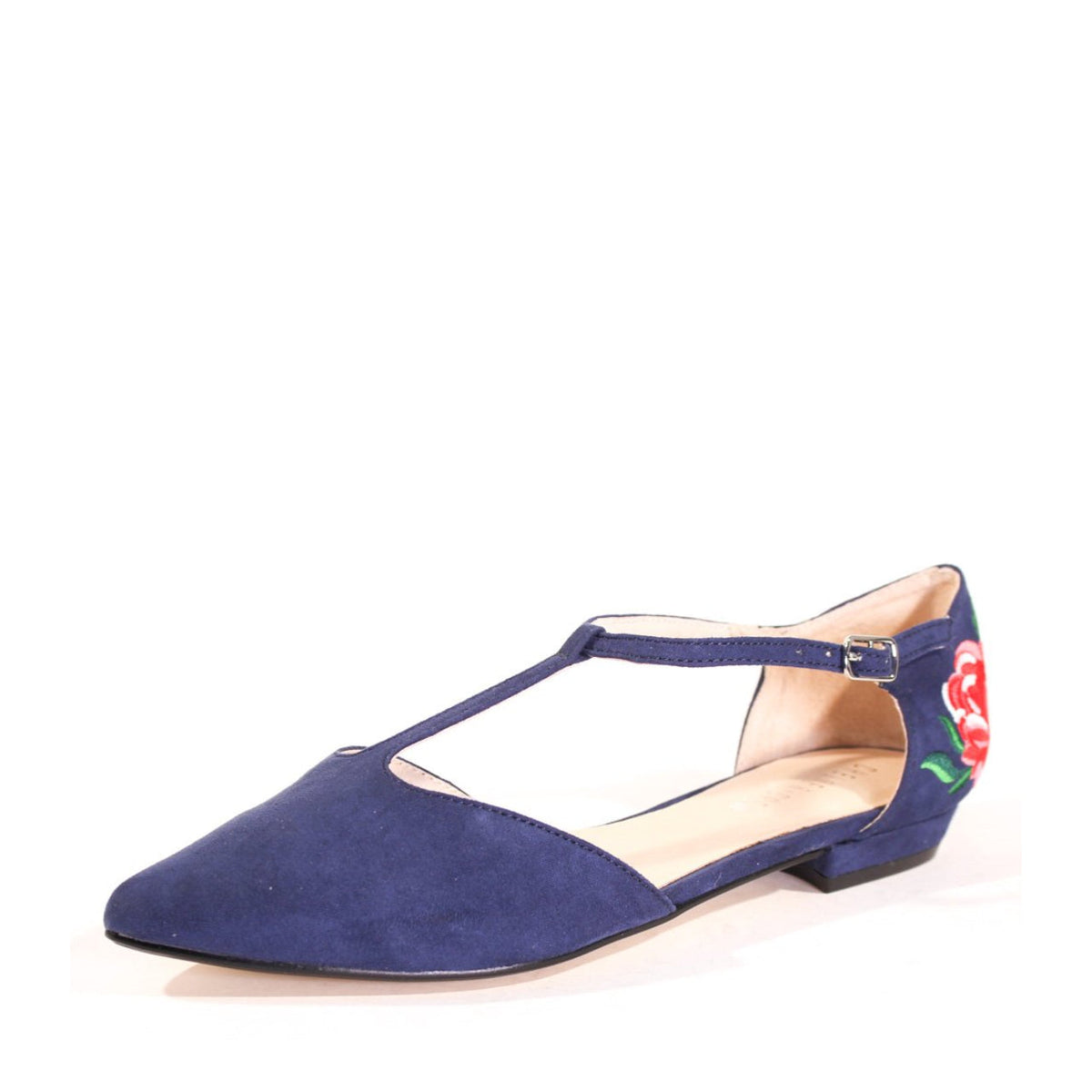 Garden T-Strap Flats