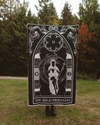 High Priestess tarot card wall tapestry