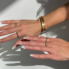 Etta Mesh Ring | Gold and Silver