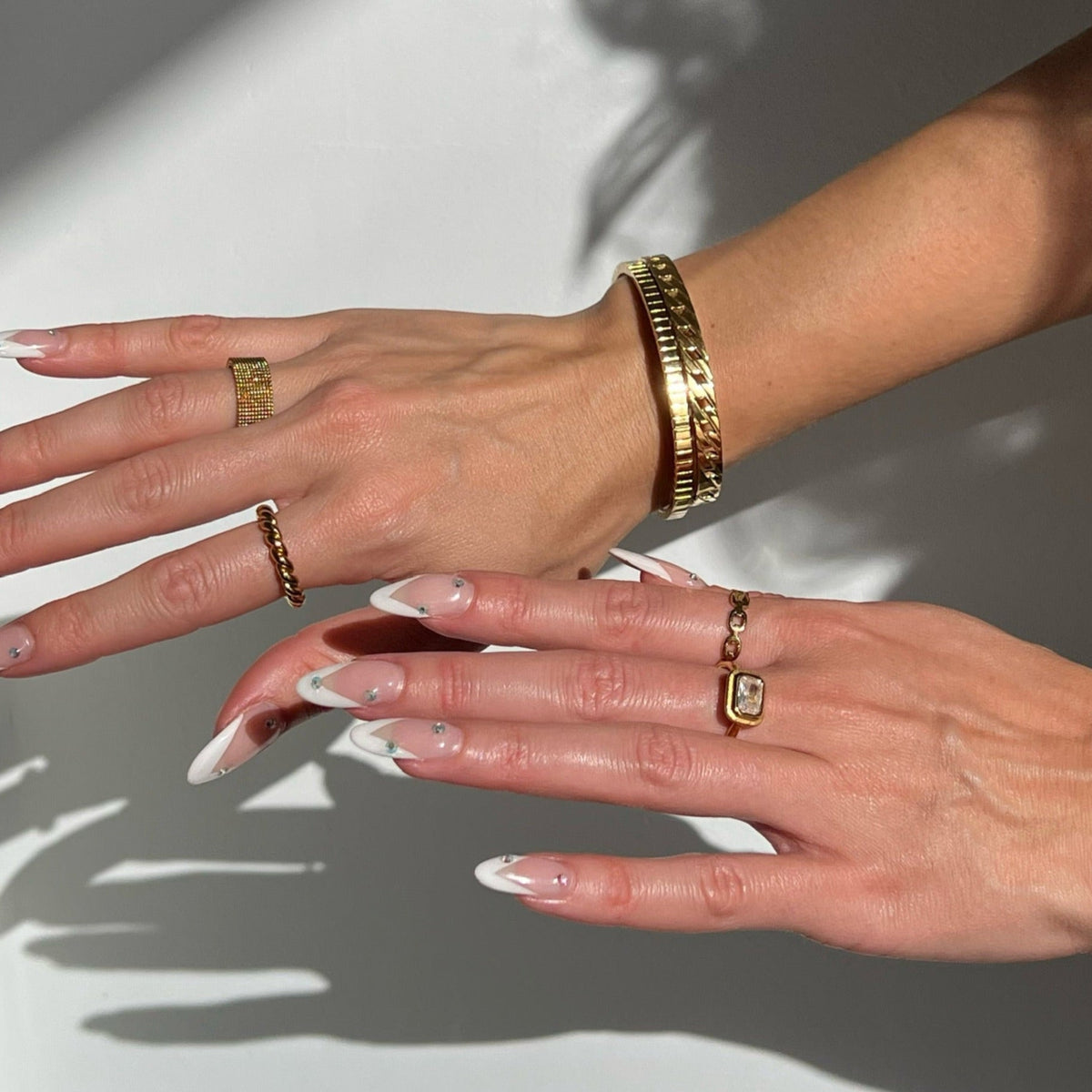 Etta Mesh Ring | Gold and Silver