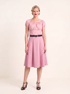 Viva 40s Tulip Skirt in Pinup Girl Pink