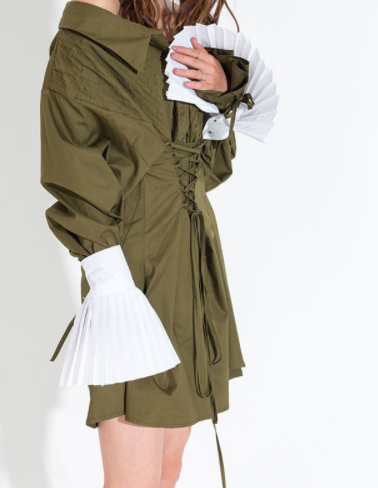 Zed's Dead Pleated Wrist Cuffs | 2 Colors | Marigold Shadows