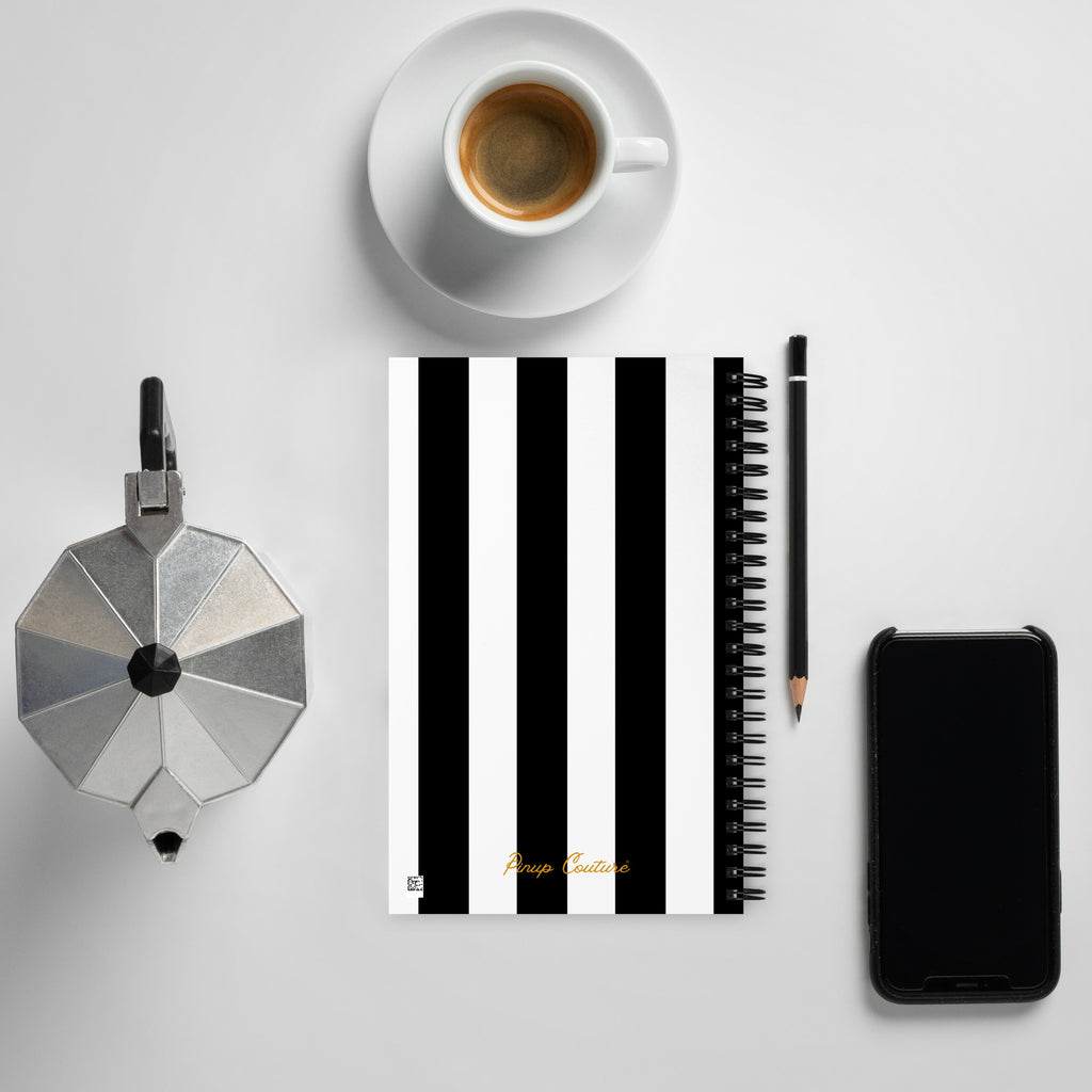 Madison Avenue Mark Stripe 8 x 5 Spiral Notebook