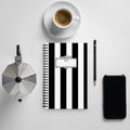 Madison Avenue Mark Stripe 8 x 5 Spiral Notebook