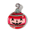 Spooktacular Sparkle Brooch, glitter Halloween scene