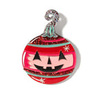 Spooktacular Sparkle Brooch, glitter Halloween scene