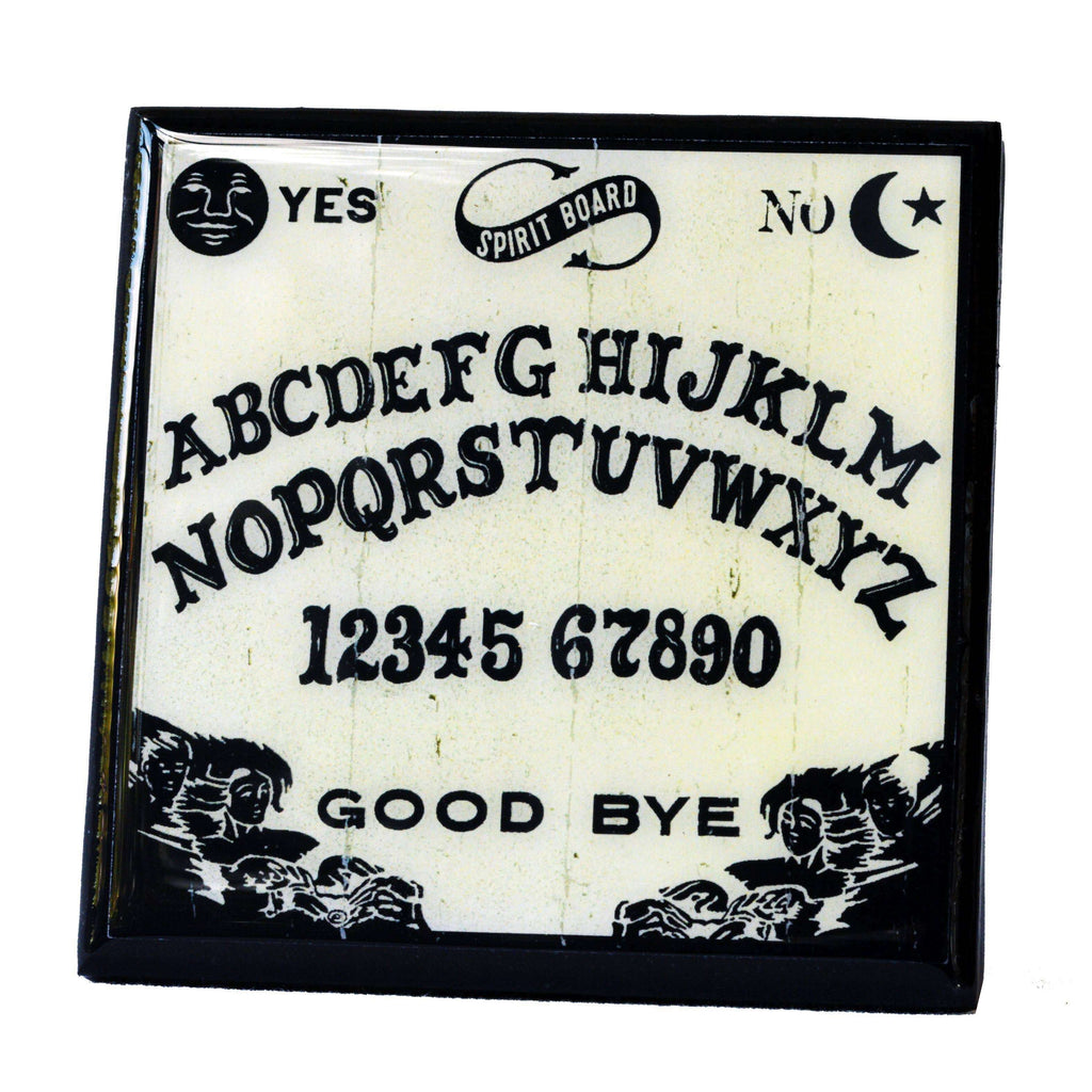 Spirit Board Coaster Set, antique spirit board graphics (view 4)