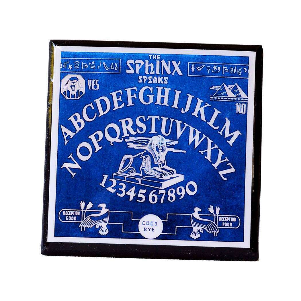 Spirit Board Coaster Set, antique spirit board graphics (view 6)