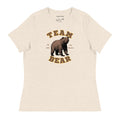 Team Bear - I Choose The Bear - Women's Fitted Graphic Tee Shirt