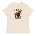 Team Bear - I Choose The Bear - Women's Fitted Graphic Tee Shirt