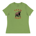 Team Bear - I Choose The Bear - Women's Fitted Graphic Tee Shirt