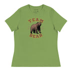 Team Bear - I Choose The Bear - Women's Fitted Graphic Tee Shirt
