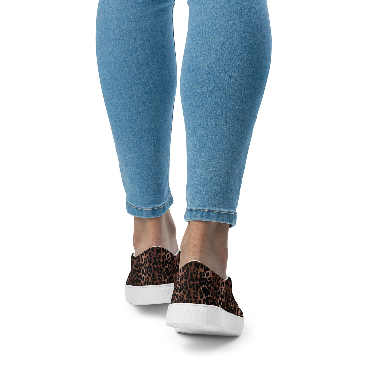 OG Leopard Print Women’s Slip-on Canvas Deck Shoes