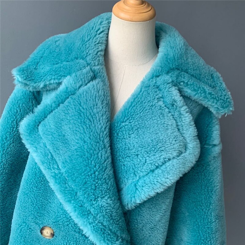 Fitz Genuine Wool Teddy Borgana Winter Coat | 2 Lengths | 11 colors