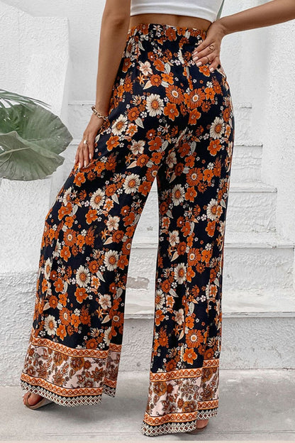 Posies on Parade Wide Leg Pants