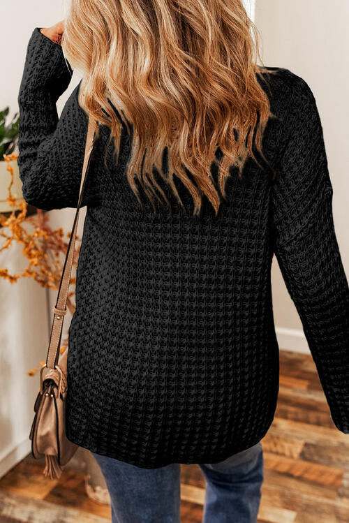 Madrid's Walk Round Neck Long Sleeve Sweater | 4 Colors