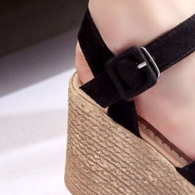 Lucy Crisscross Open Toe Wedge Sandals | 3 Colors