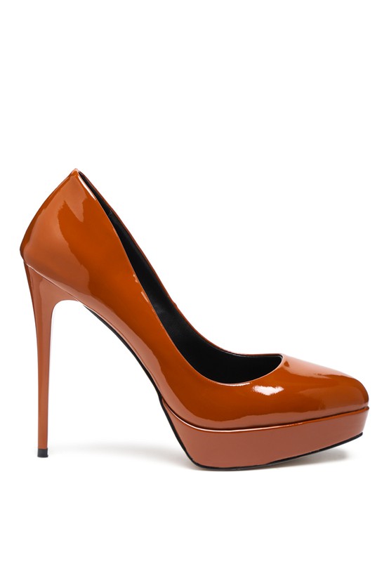Faustine High Heel 5" Stiletto Heel Platform Pumps | 4 Colors | Rag Company