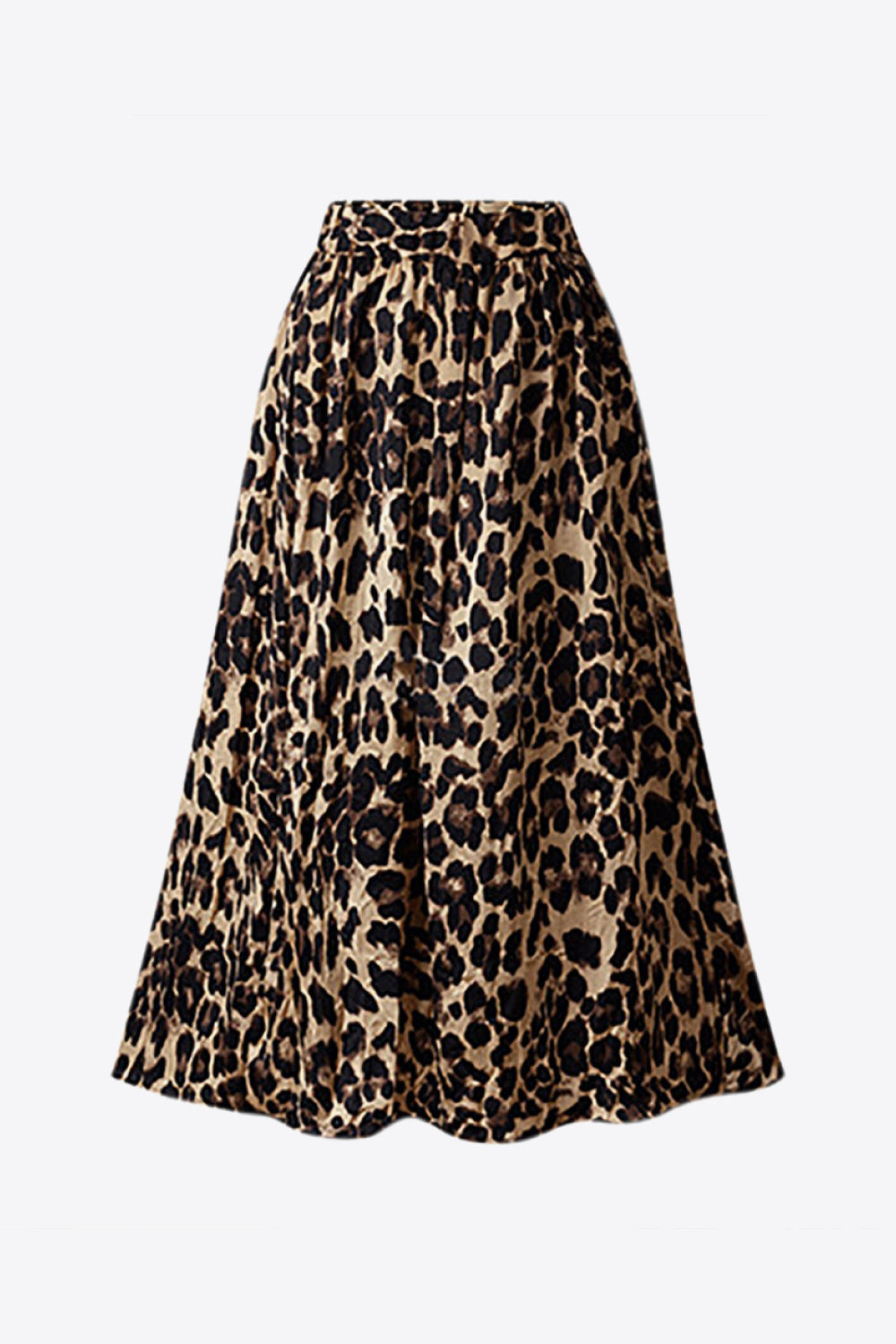 A Line Spotted Swing Skirt| L-5X