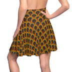 Louisa Room 237 Print Skater Skirt Swim Coverup