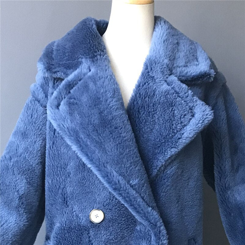 Fitz Genuine Wool Teddy Borgana Winter Coat | 2 Lengths | 11 colors