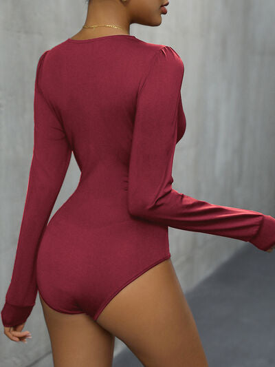 Lara Capitol Long Sleeve Bodysuit | 8 Colors