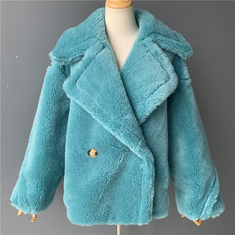 Fitz Genuine Wool Teddy Borgana Winter Coat | 2 Lengths | 11 colors