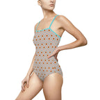 Devon Antoinette Hotel Hexagon Strappy One-piece Swimsuit