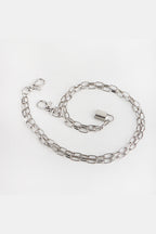 Got My Heart on Lock Double Layered Iron Chain Belt Addition