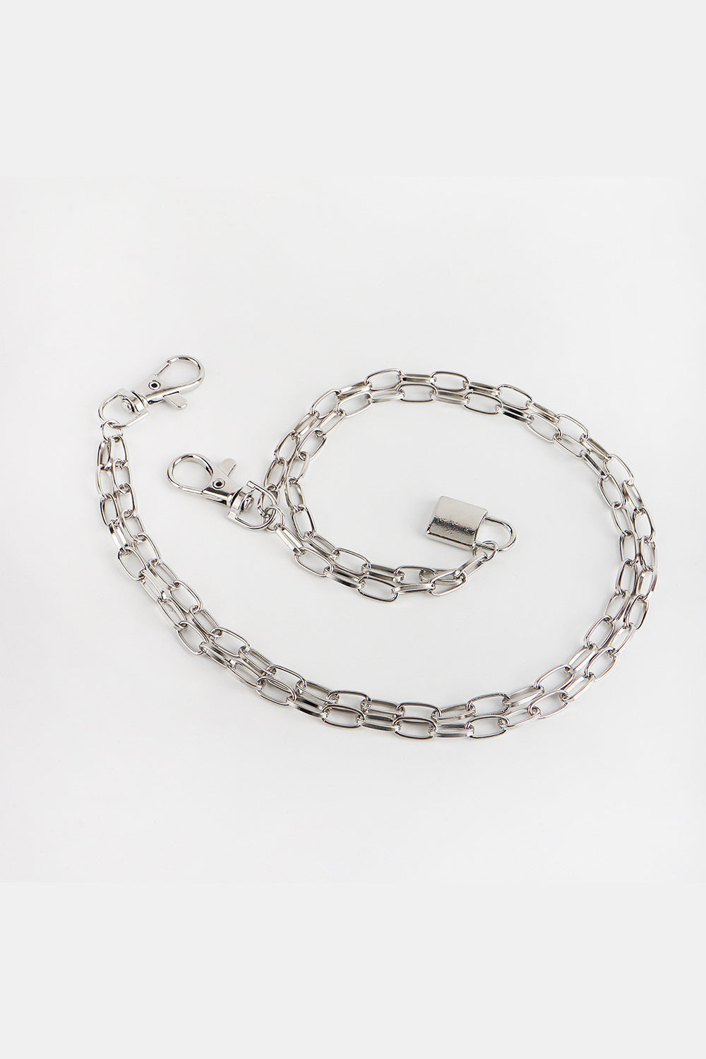 Got My Heart on Lock Double Layered Iron Chain Belt Addition