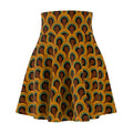 Louisa Room 237 Print Skater Skirt Swim Coverup