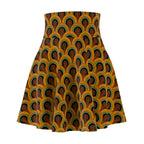 Louisa Room 237 Print Skater Skirt Swim Coverup