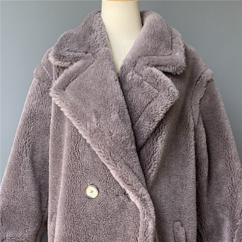Fitz Genuine Wool Teddy Borgana Winter Coat | 2 Lengths | 11 colors