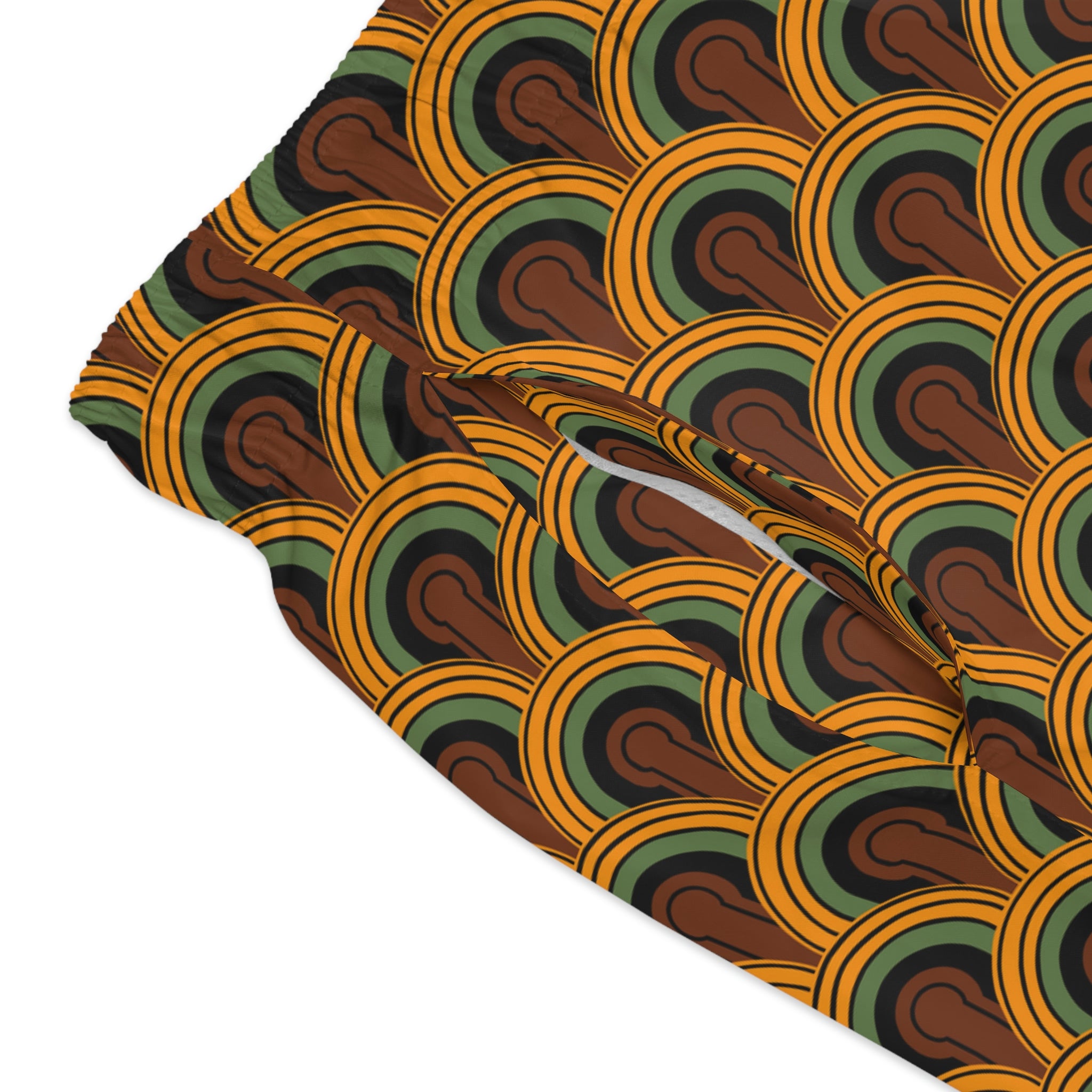 1970's Vintage Room 237 Print Men's Swim Trunks