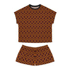 TGIF Sleepover PJs in Hotel Hexagon Tee & Pajama Shorts-Set