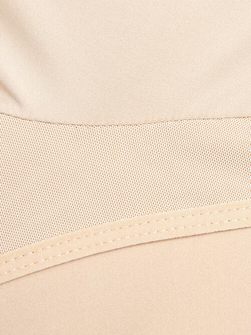 Jess Full Size Zip Up Lace Detail Long Sleeve Shapewear | 2 Colors