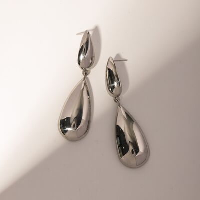 Lachryma Stainless Steel Dangle Earrings