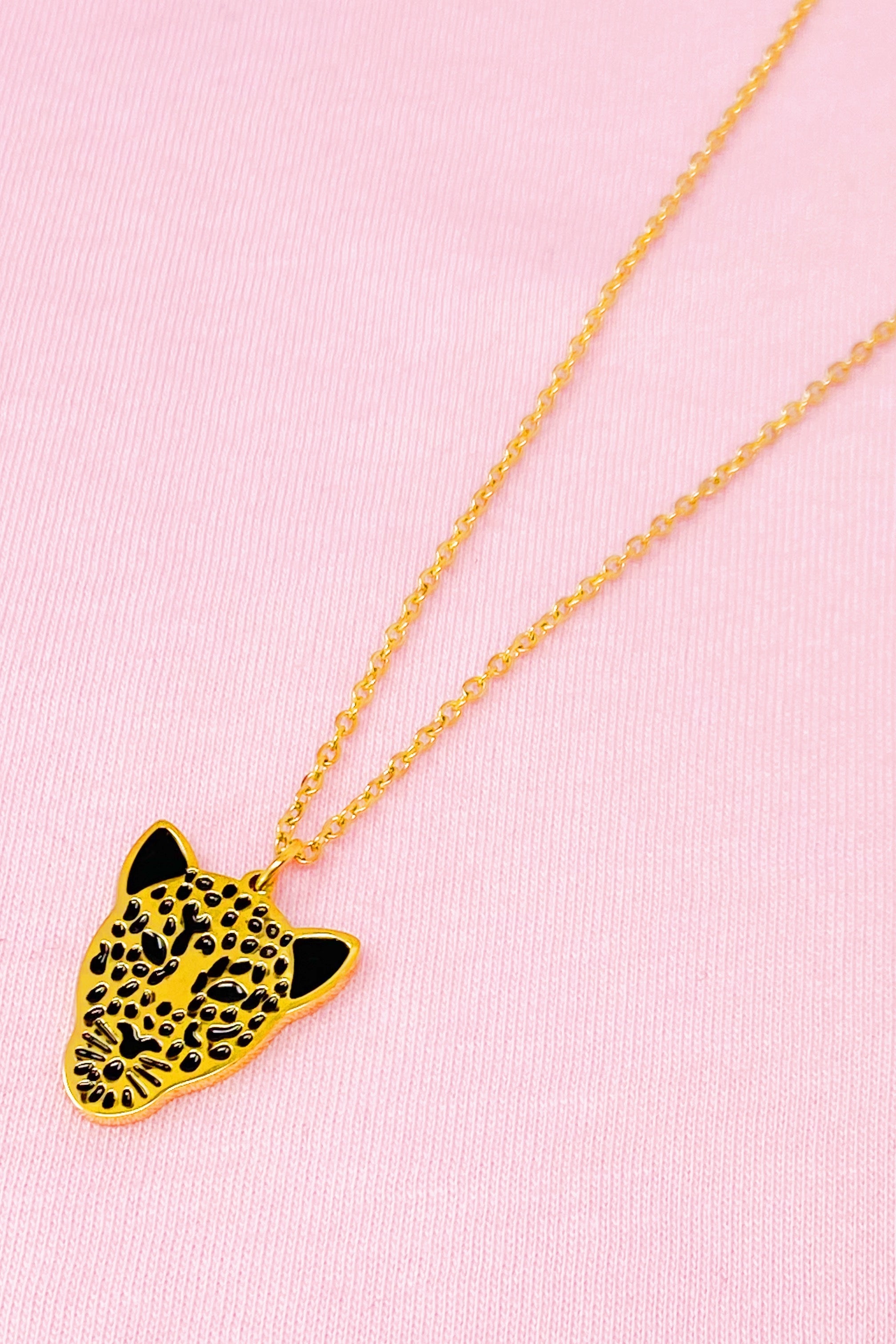 Leopard on sale head necklace