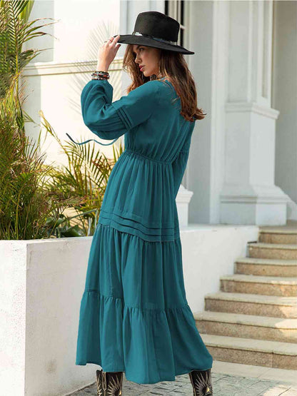 Dreams 70s Witchy Peasant Tiered Maxi Dress | 7 Colors