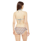 Alex Antoinette Hotel Hexagon Strappy Bikini Set