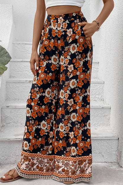 Posies on Parade Wide Leg Pants