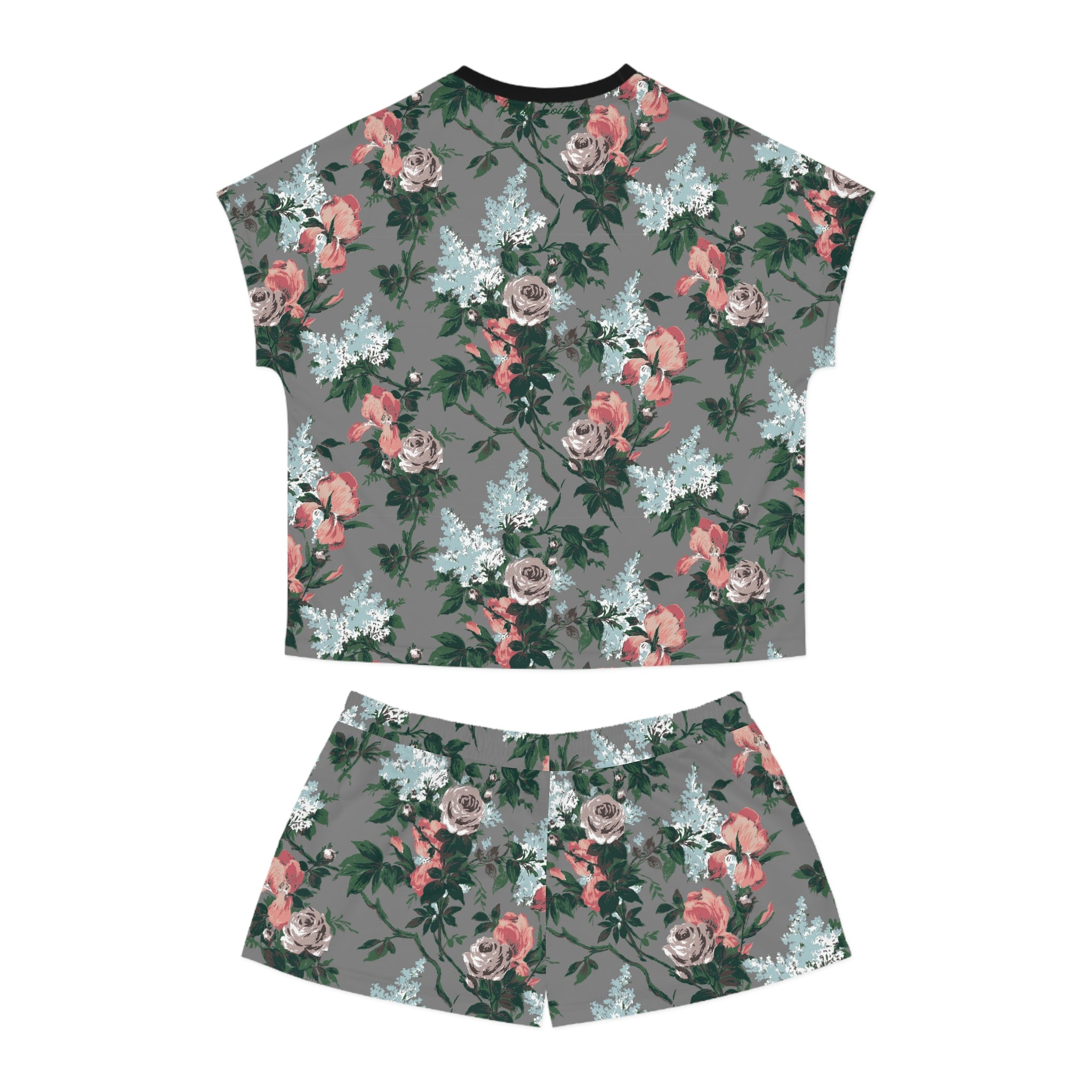 TGIF Sleepover PJs in J'adore Bella Roses Tee & Pajama Shorts-Set