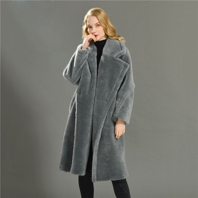Fitz Genuine Wool Teddy Borgana Winter Coat | 2 Lengths | 11 colors