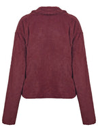 Agatha Open Front Dropped Shoulder Soft Plush Jacket | 5 Colors | Poundton