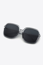 Vibrant Vision Square Frame Sunglasses in Green, Black, Yellow, or Red